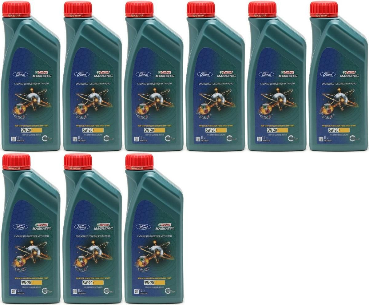 Castrol Magnatec E 5W-20 Motoröl (Ford EcoBoost WSS-M2C948-B) 9x 1l = 9 Liter