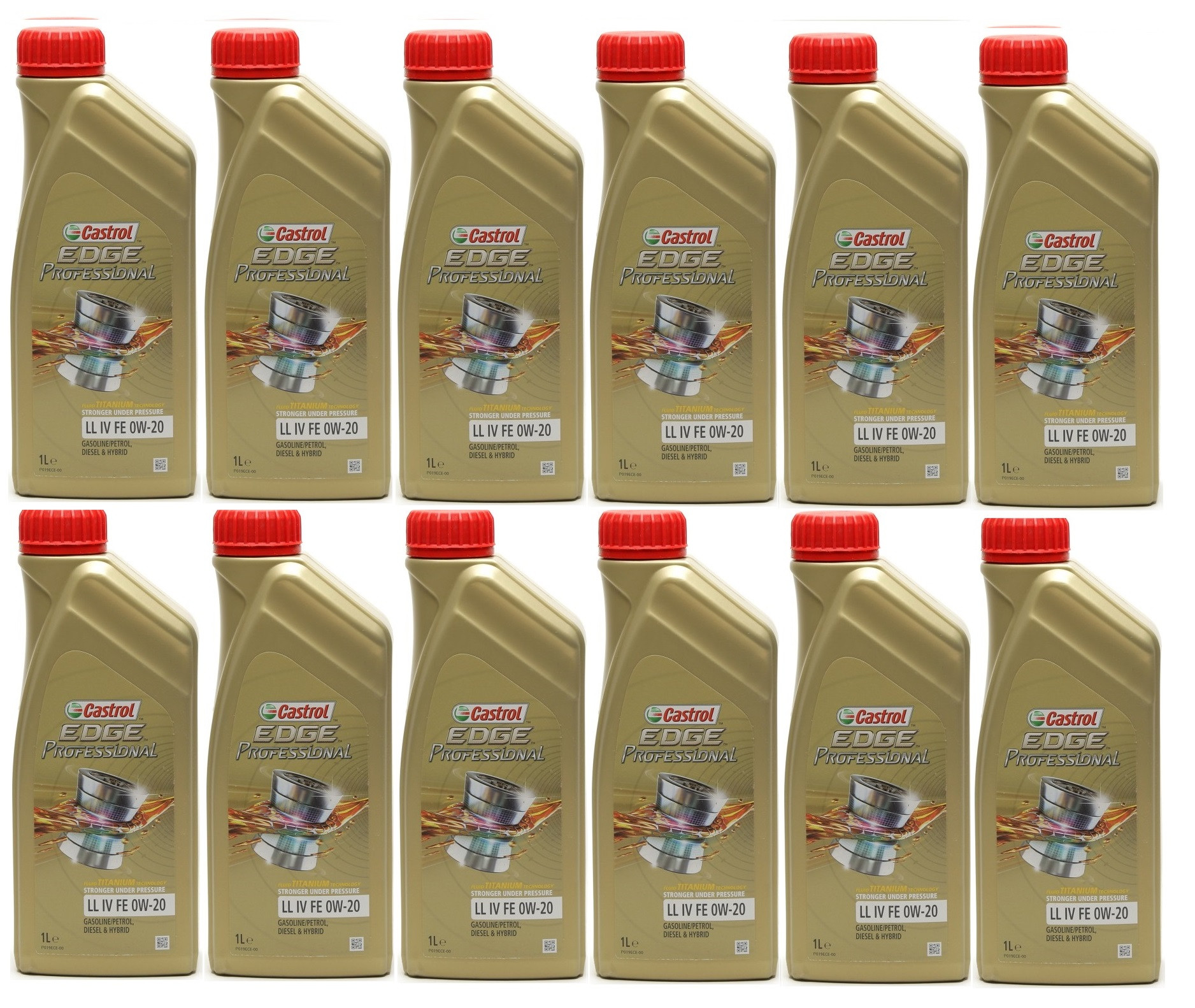 Castrol Edge Professional Fluid Titanium LL IV FE 0W-20 12x 1l = 12 Liter