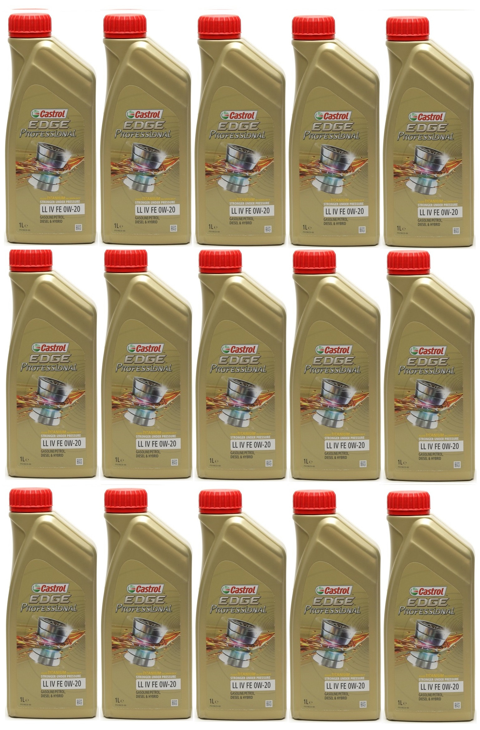 Castrol Edge Professional Fluid Titanium LL IV FE 0W-20 15x 1l = 15 Liter