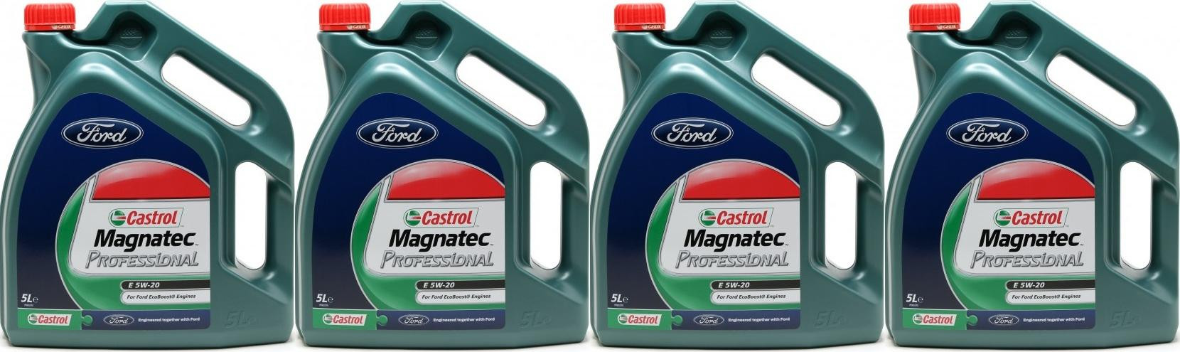 Castrol Magnatec (ex Professional) E 5W-20 Motoröl (WSS-M2C948-B) 4x5 = 20 Liter
