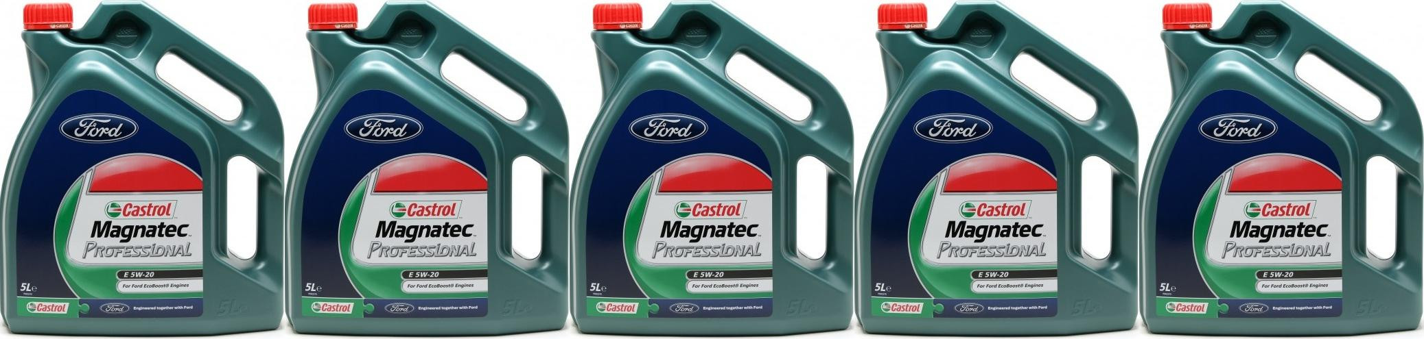 Castrol Magnatec (ex Professional) E 5W-20 Motoröl (WSS-M2C948-B) 5x5 = 25 Liter