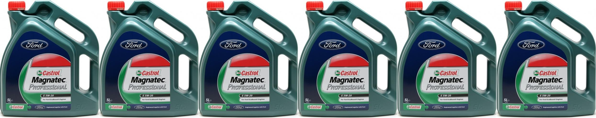Castrol Magnatec (ex Professional) E 5W-20 Motoröl (WSS-M2C948-B) 6x5 = 30 Liter
