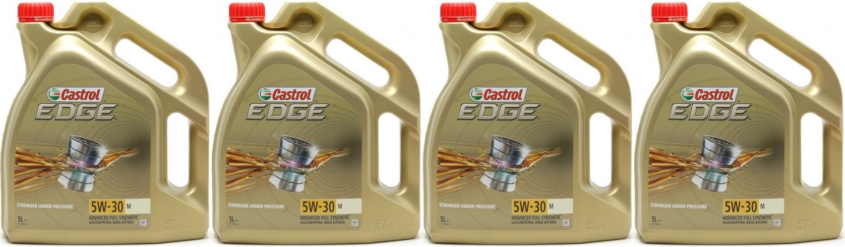 Castrol Edge 5W-30 M (BMW LL04 + MB 229.52) Motoröl 4x 5 = 20 Liter