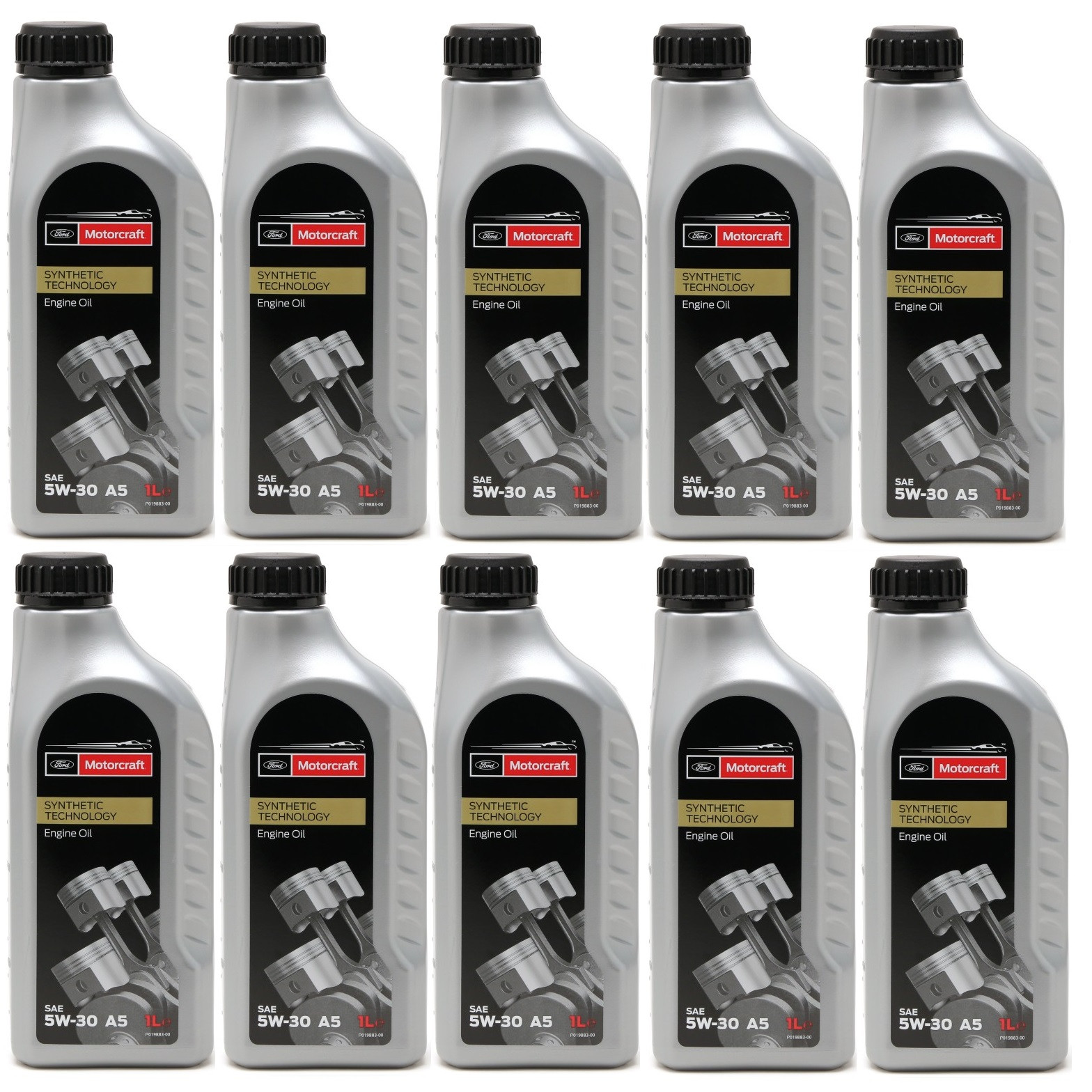 Original Ford 5W-30 Motorcraft A5 (ex. Formula F) Motoröl 10x 1l = 10 Liter