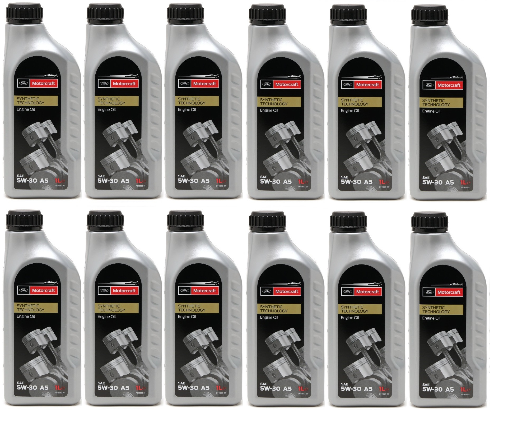 Original Ford 5W-30 Motorcraft A5 (ex. Formula F) Motoröl 12x 1l = 12 Liter