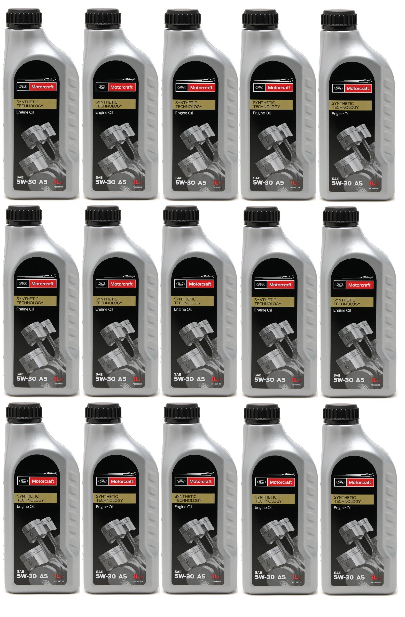 Original Ford 5W-30 Motorcraft A5 (ex. Formula F) Motoröl 15x 1l = 15 Liter