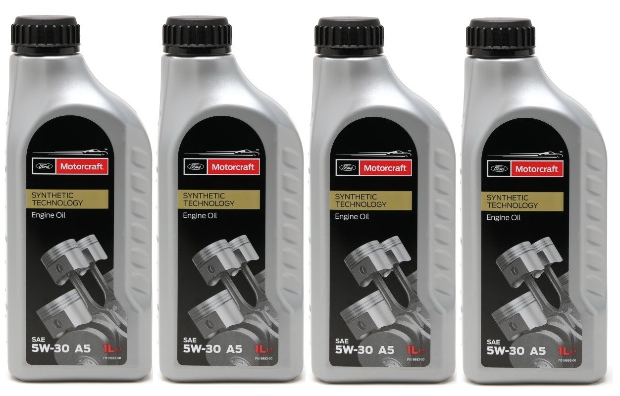 Original Ford 5W-30 Motorcraft A5 (ex. Formula F) Motoröl 4x 1l = 4 Liter