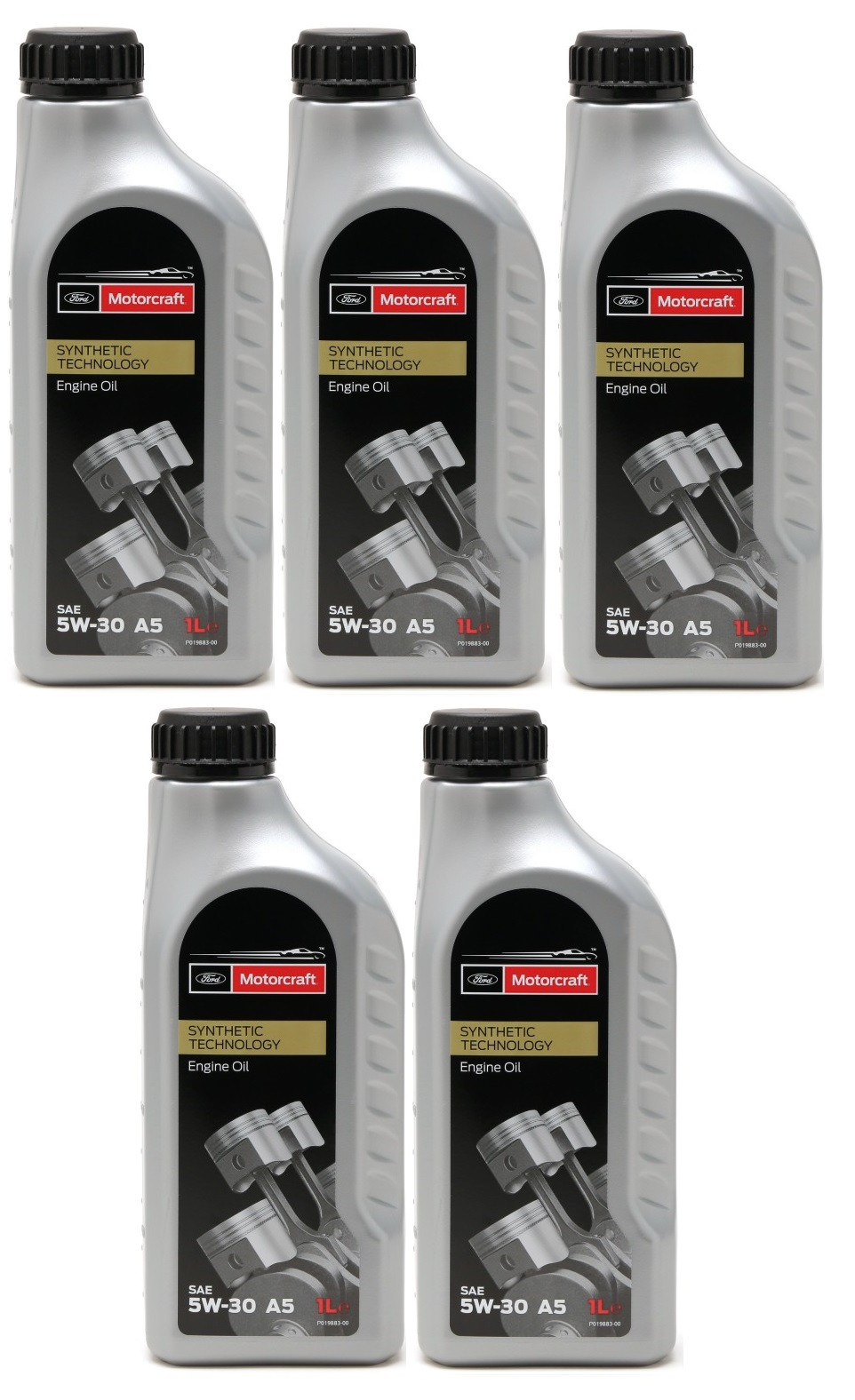 Original Ford 5W-30 Motorcraft A5 (ex. Formula F) Motoröl 5x 1l = 5 Liter