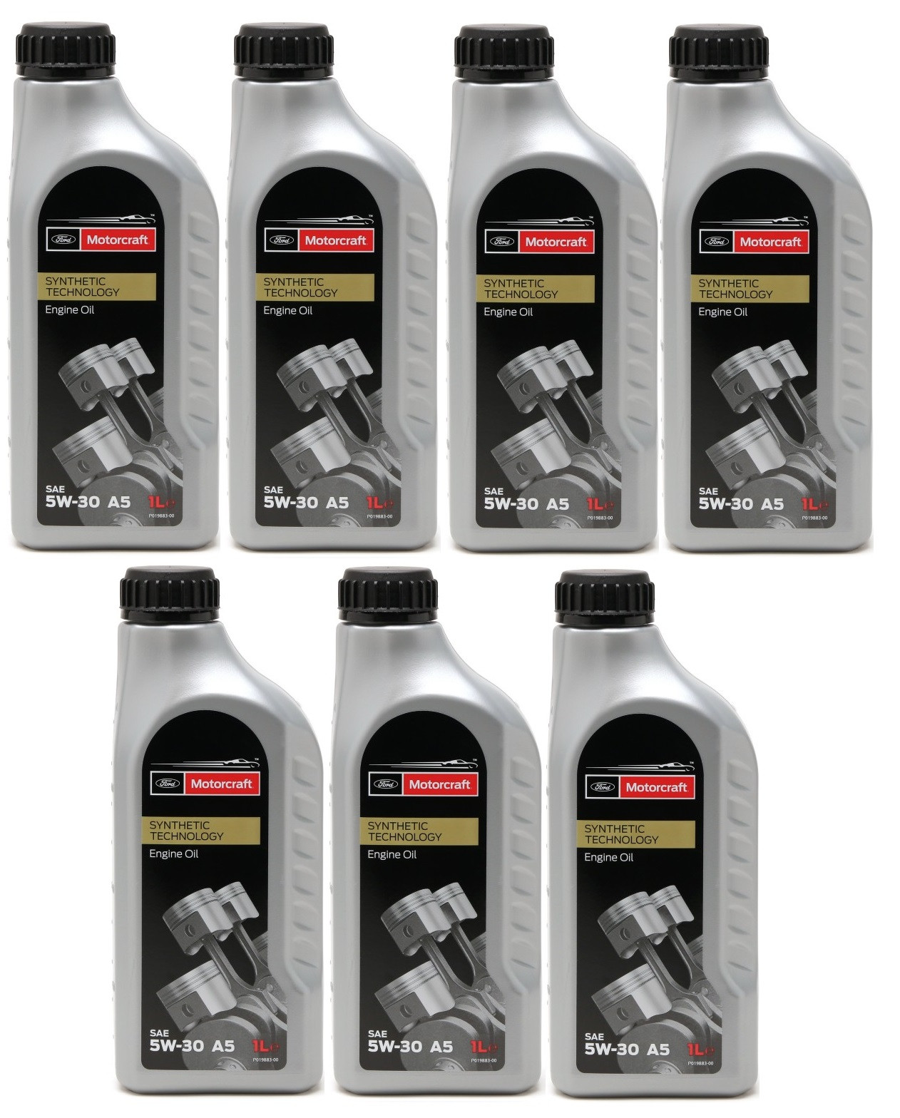 Original Ford 5W-30 Motorcraft A5 (ex. Formula F) Motoröl 7x 1l = 7 Liter