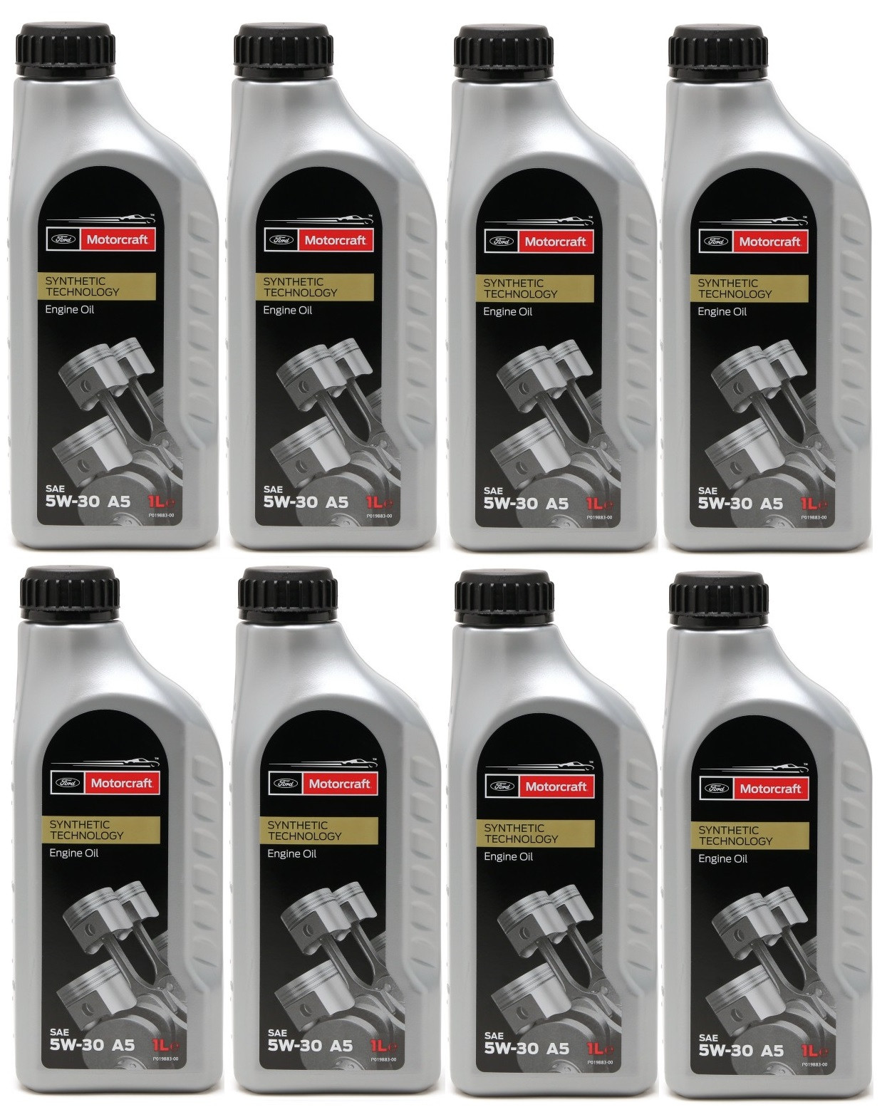 Original Ford 5W-30 Motorcraft A5 (ex. Formula F) Motoröl 8x 1l = 8 Liter