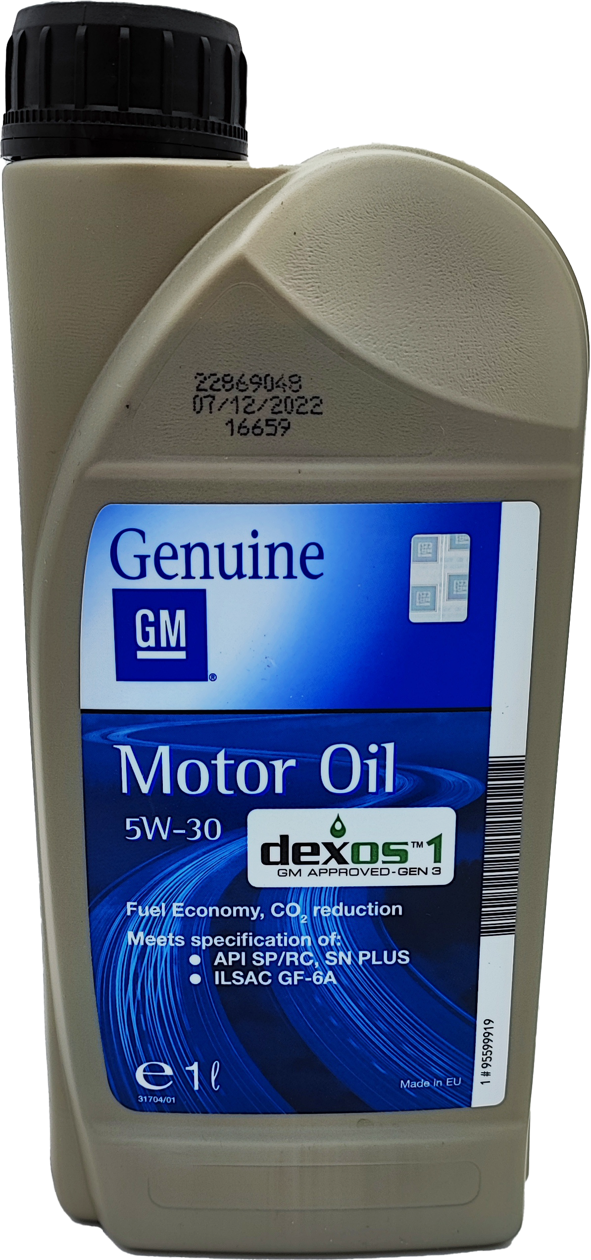 Original GM Opel 5W-30 dexos1 gen3 Motoröl 1l (ex. dexos1 gen2)