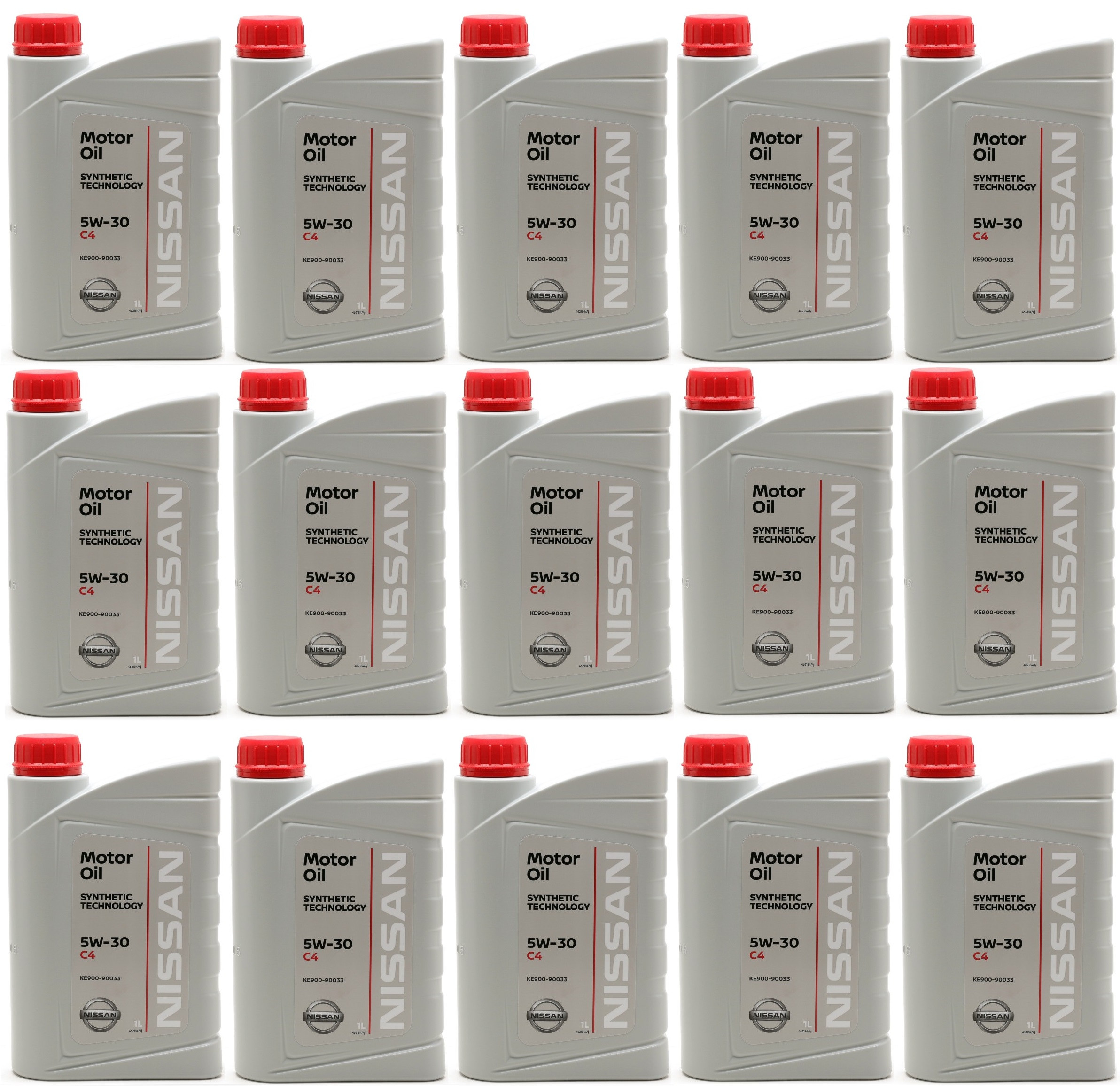 Original Nissan 5W-30 DPF Motoröl 15x 1l = 15 Liter