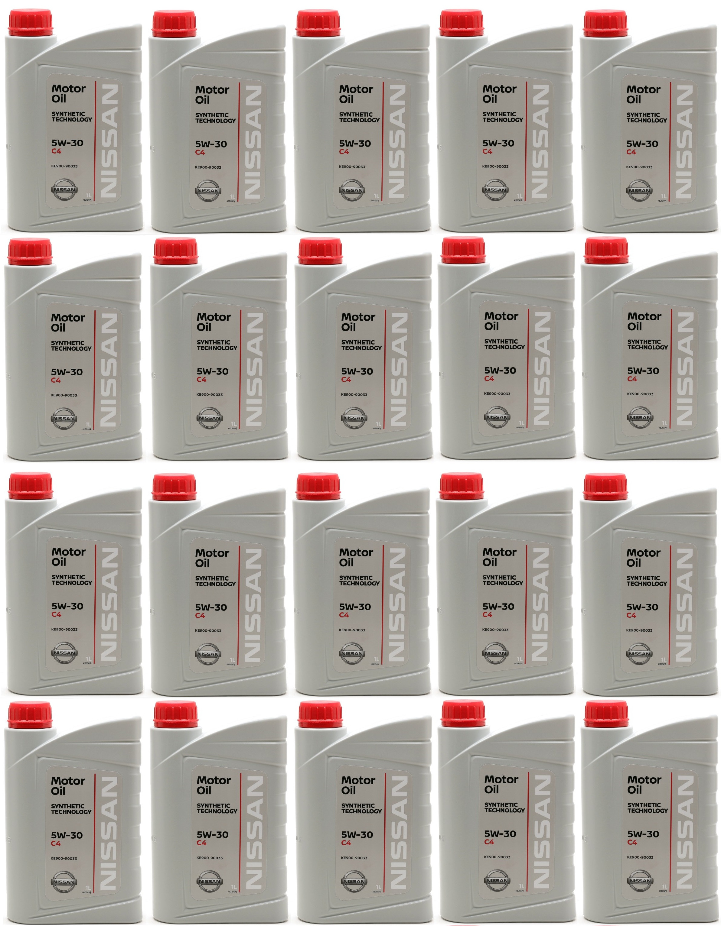 Original Nissan 5W-30 DPF Motoröl 20x 1l = 20 Liter