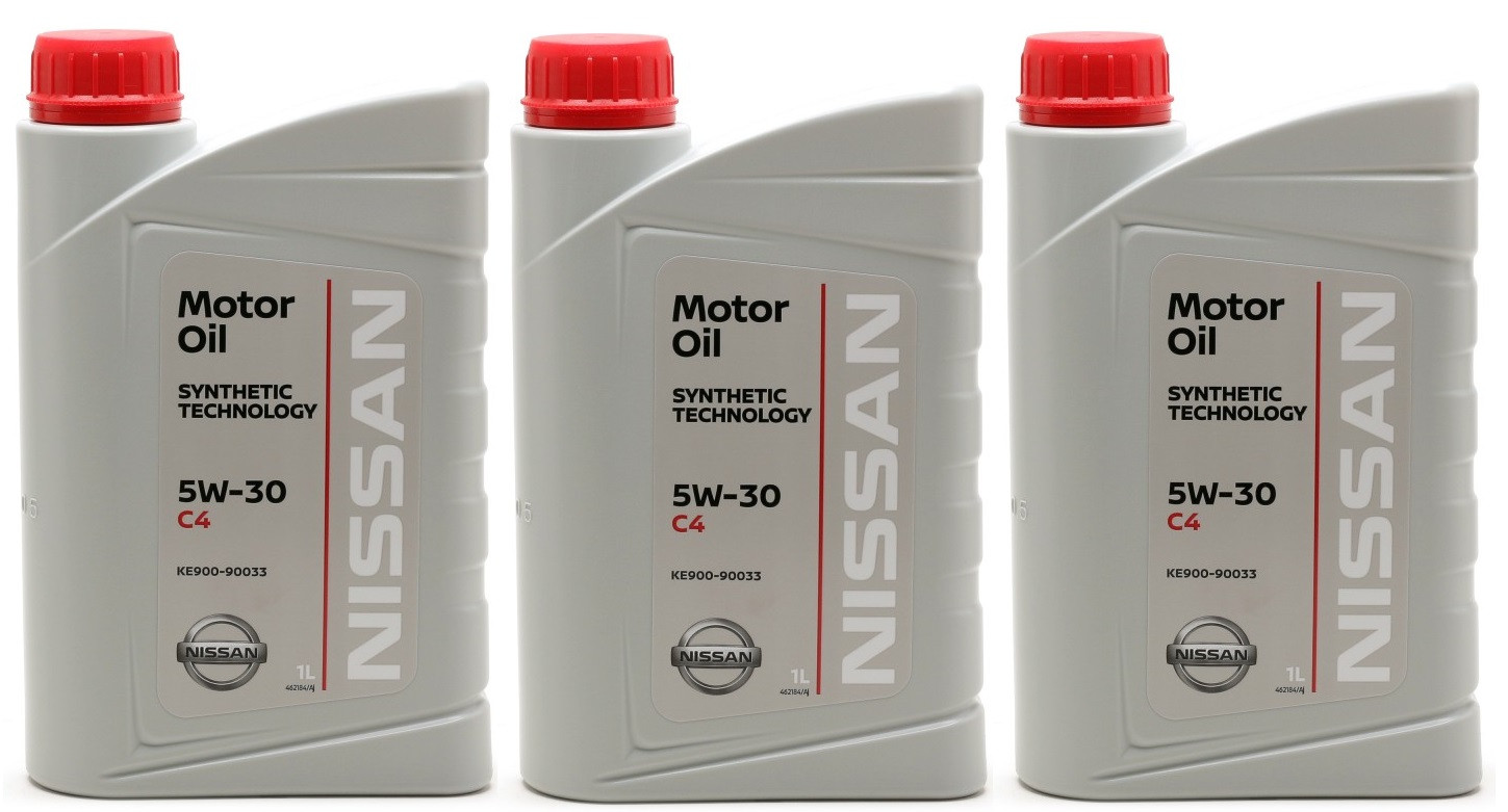 Original Nissan 5W-30 DPF Motoröl 3x 1l = 3 Liter
