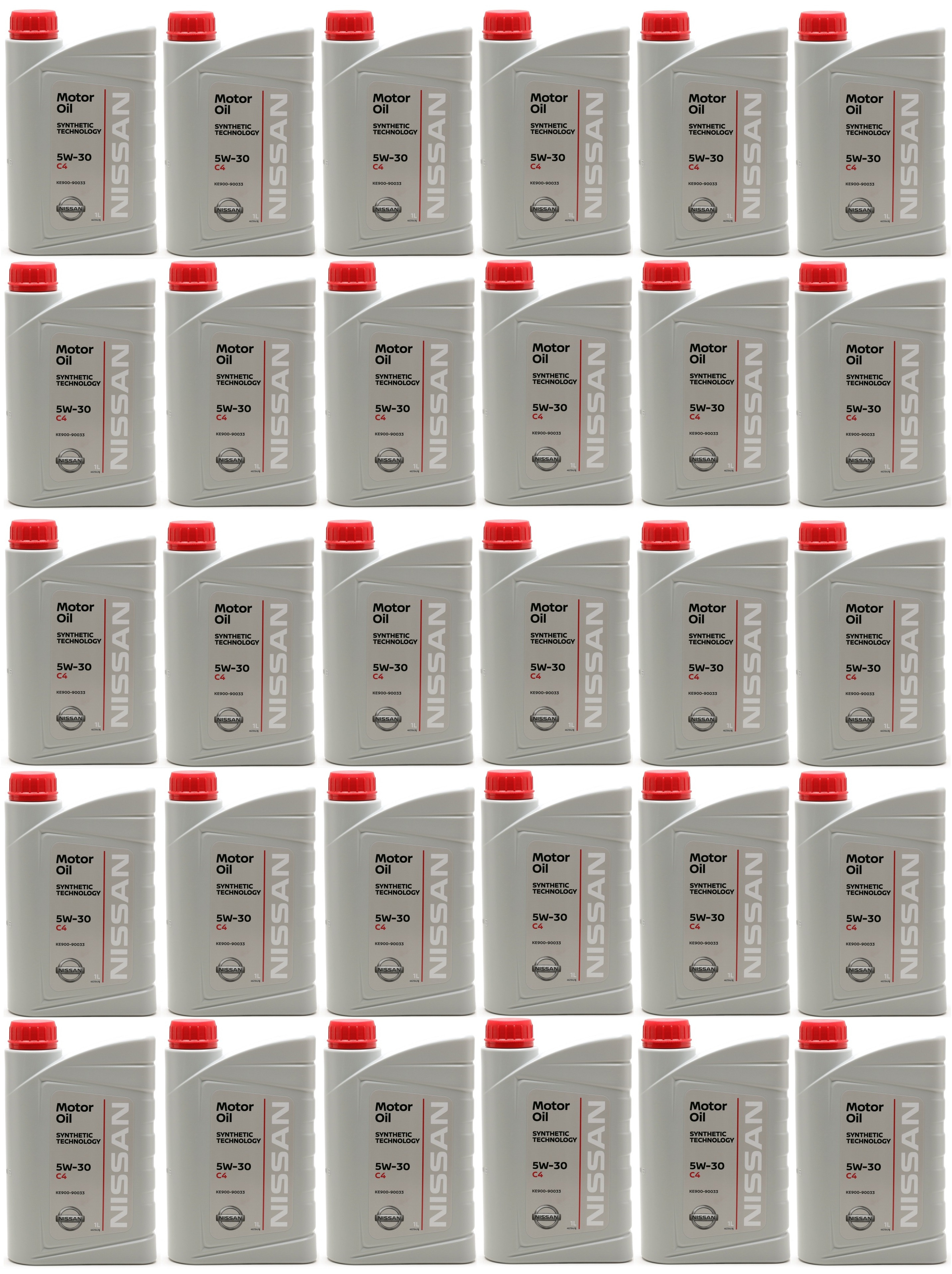 Original Nissan 5W-30 DPF Motoröl 30x 1l = 30 Liter