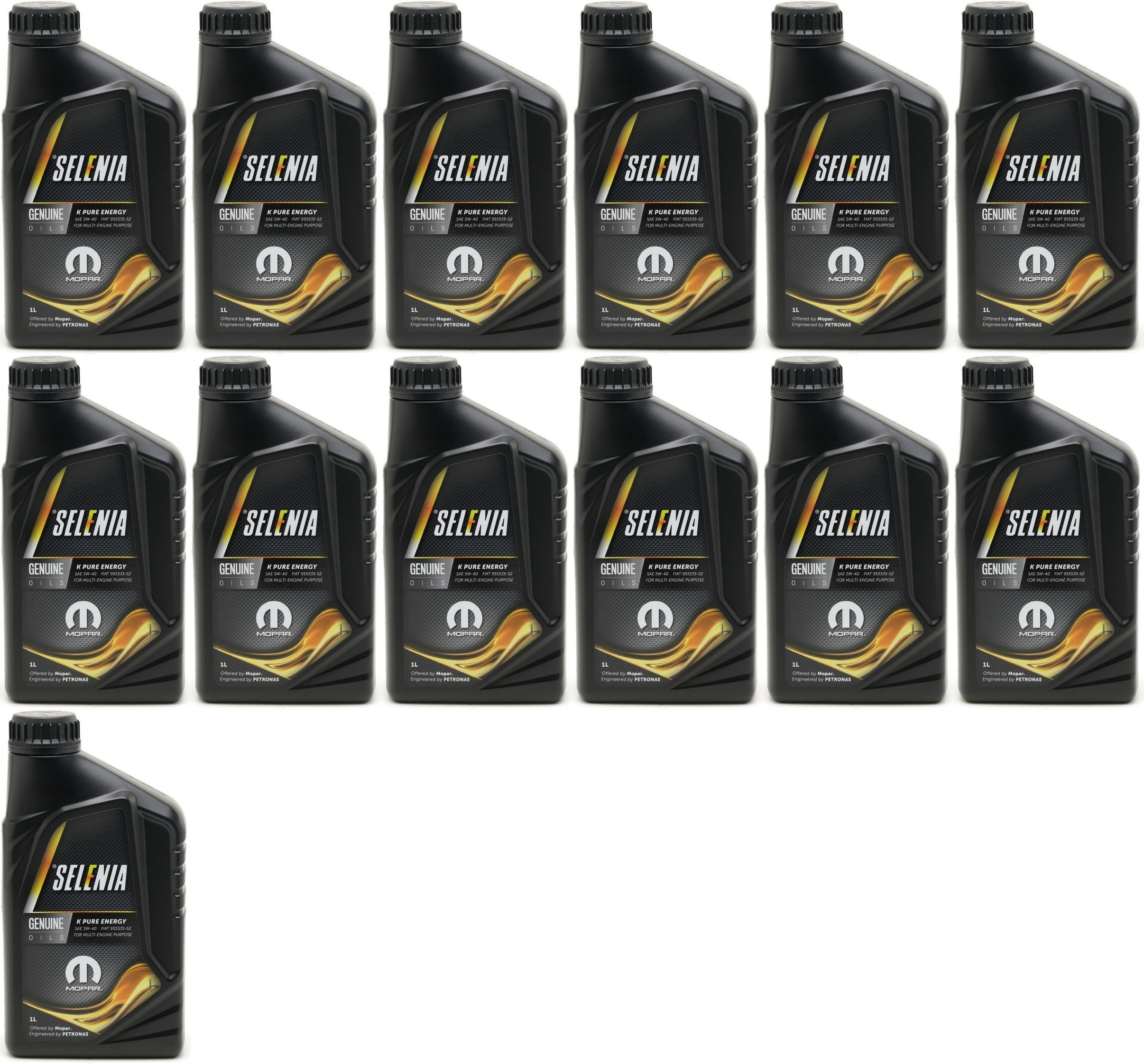 Selenia K Pure Energy Multi Air 5W-40 Motoröl 13x 1l = 13 Liter