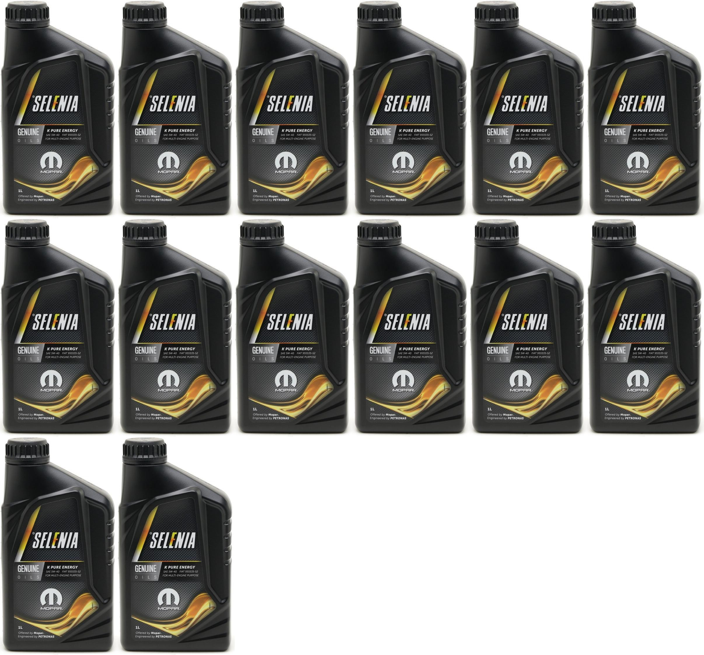 Selenia K Pure Energy Multi Air 5W-40 Motoröl 14x 1l = 14 Liter