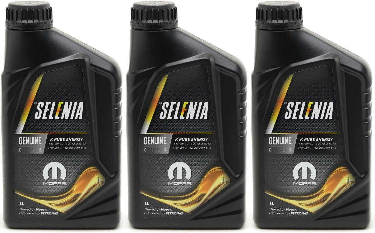 Selenia K Pure Energy Multi Air 5W-40 Motoröl 3x 1l = 3 Liter