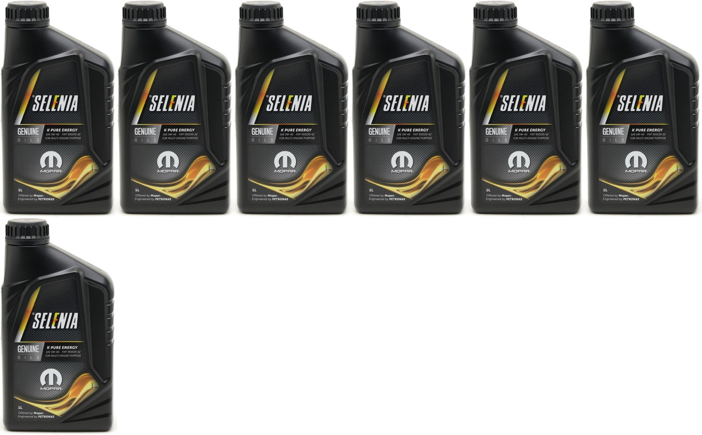 Selenia K Pure Energy Multi Air 5W-40 Motoröl 7x 1l = 7 Liter