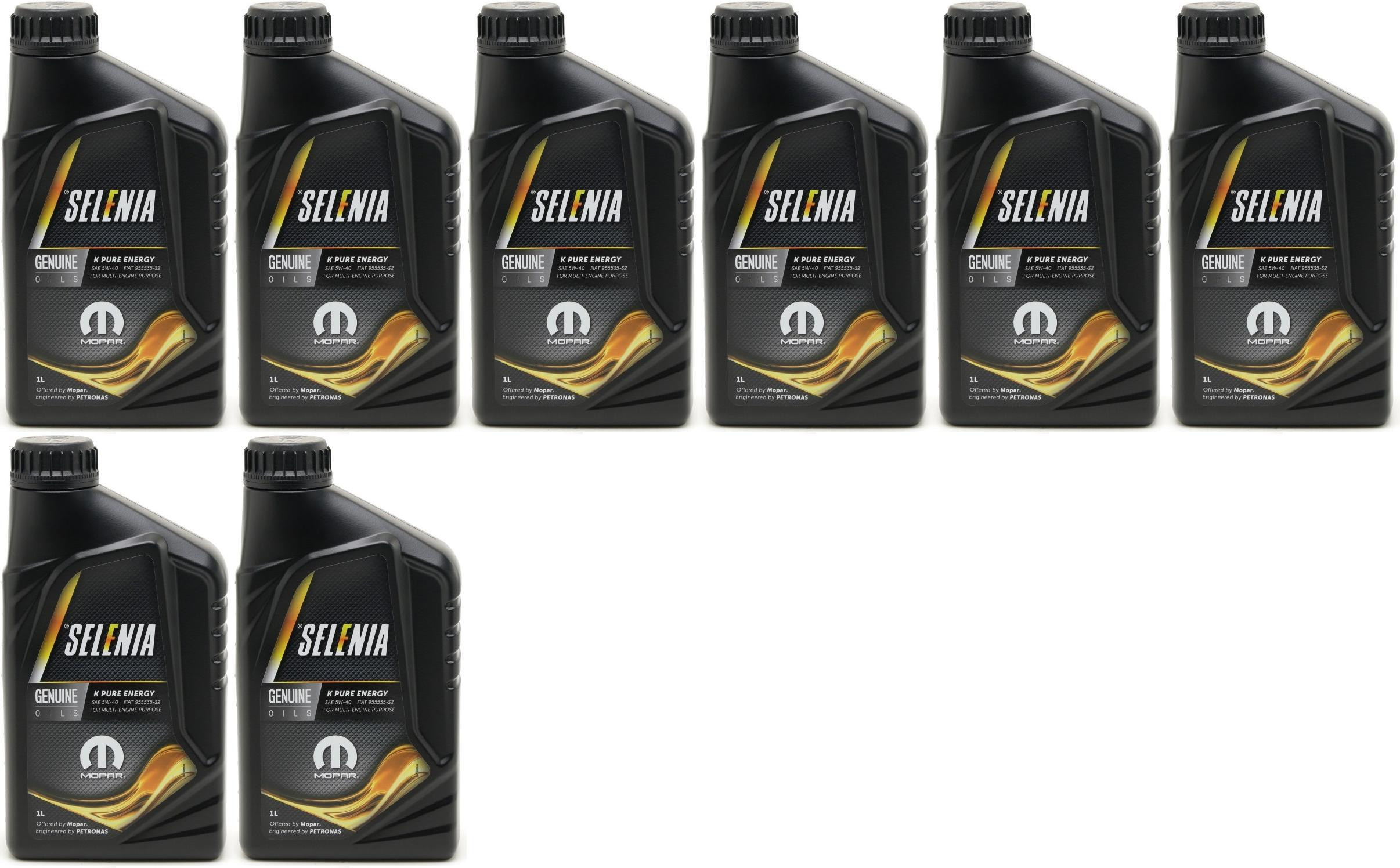 Selenia K Pure Energy Multi Air 5W-40 Motoröl 8x 1l = 8 Liter