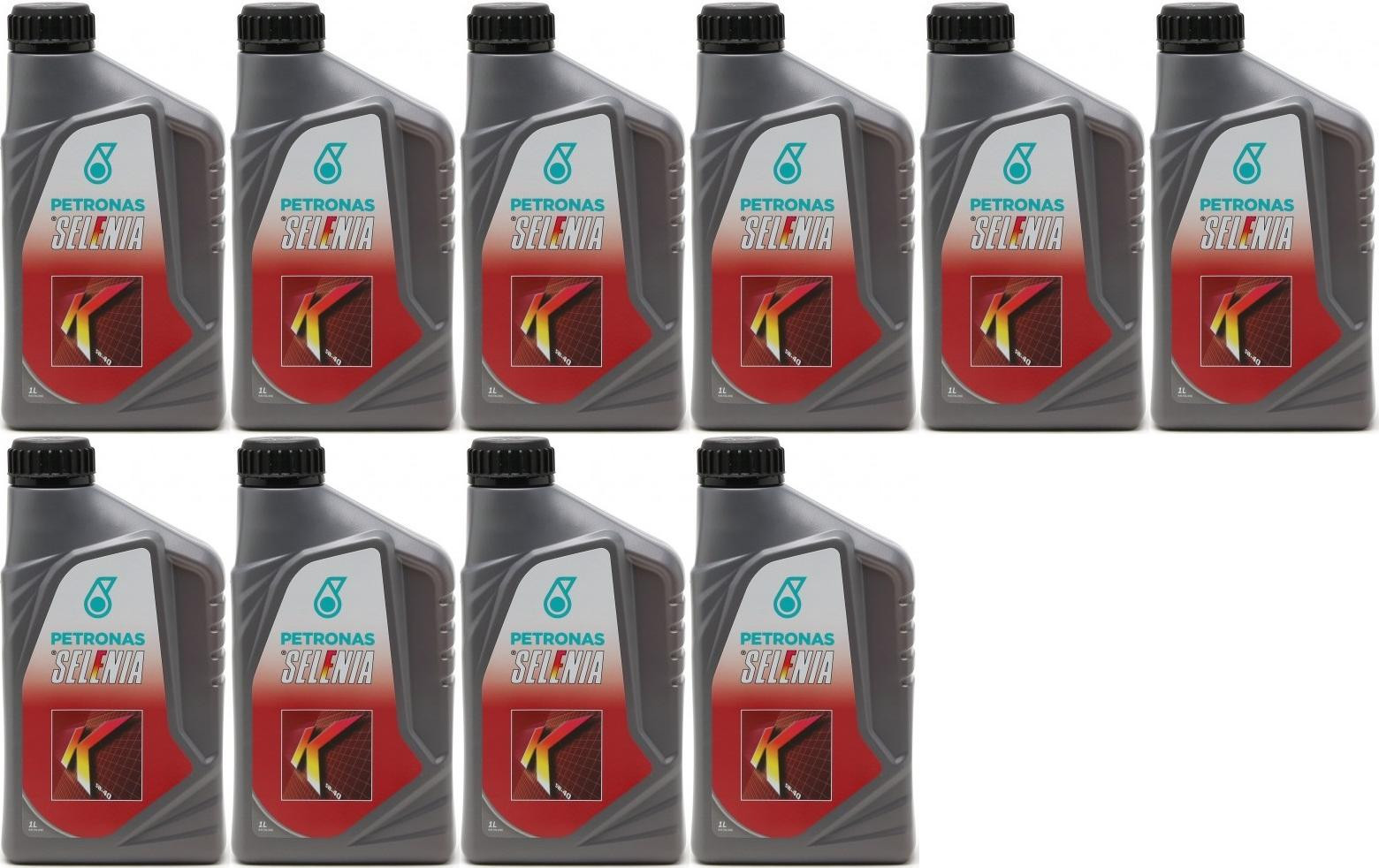 Selenia K 5W-40 Motoröl 10x 1l = 10 Liter