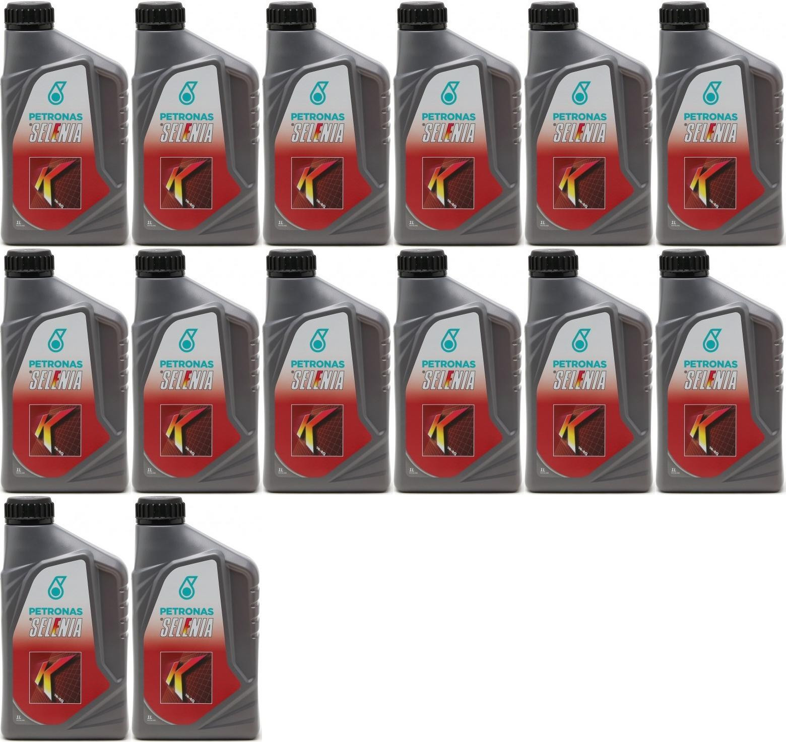Selenia K 5W-40 Motoröl 14x 1l = 14 Liter