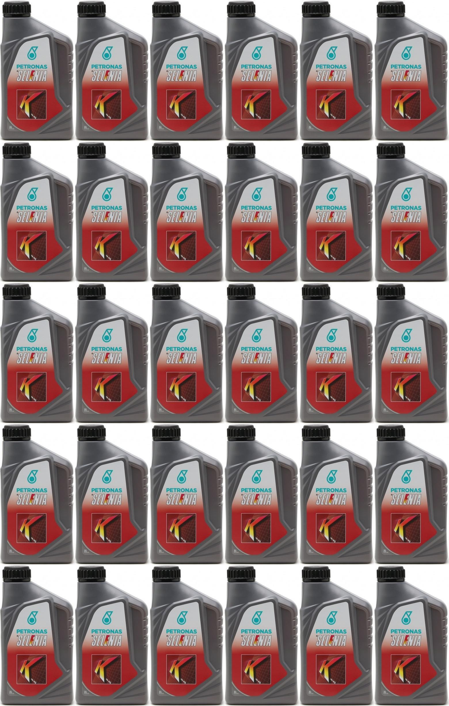 Selenia K 5W-40 Motoröl 30x 1l = 30 Liter
