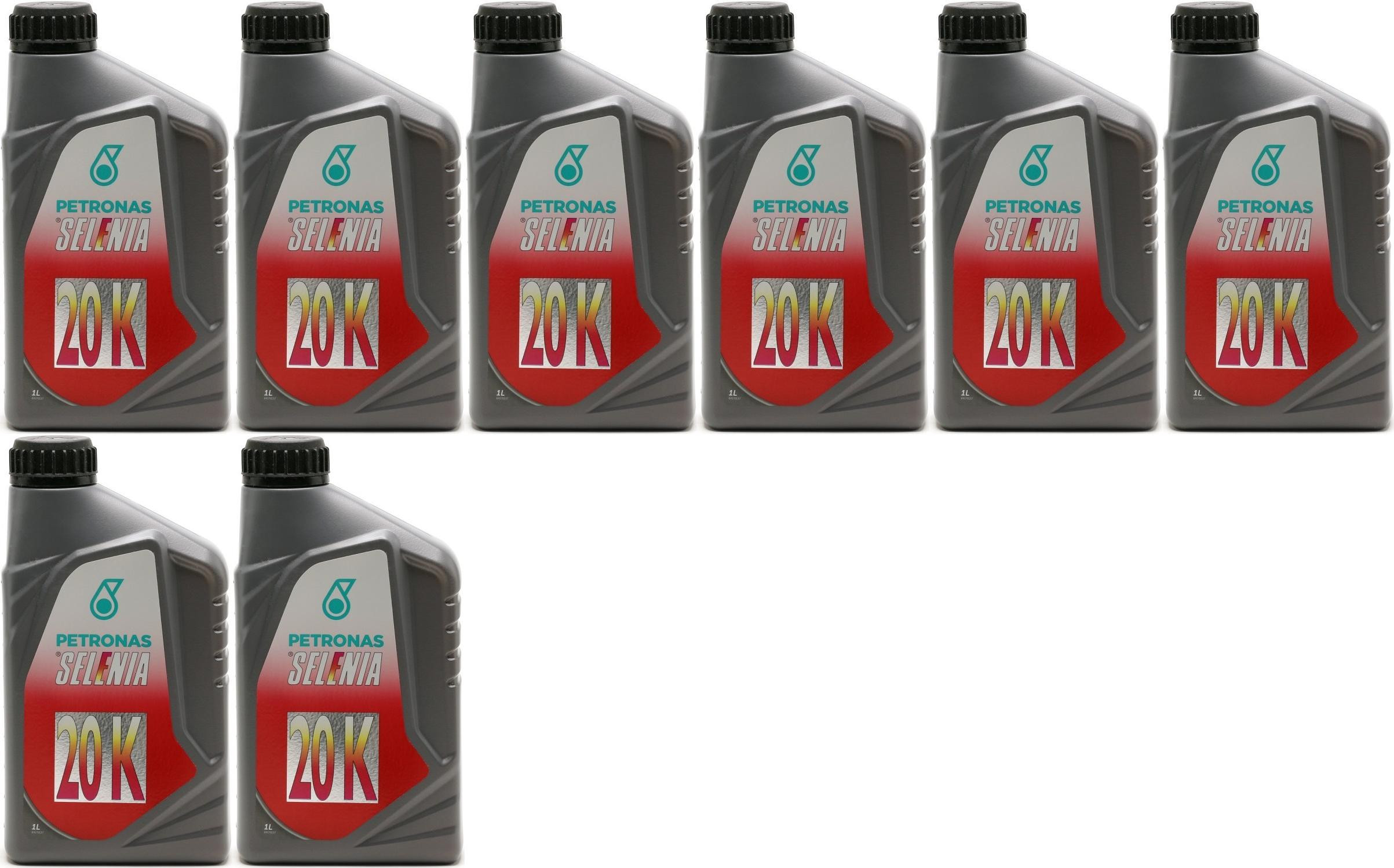 Selenia 20K 10W-40 Benziner Motoröliter 8x 1l = 8 Liter