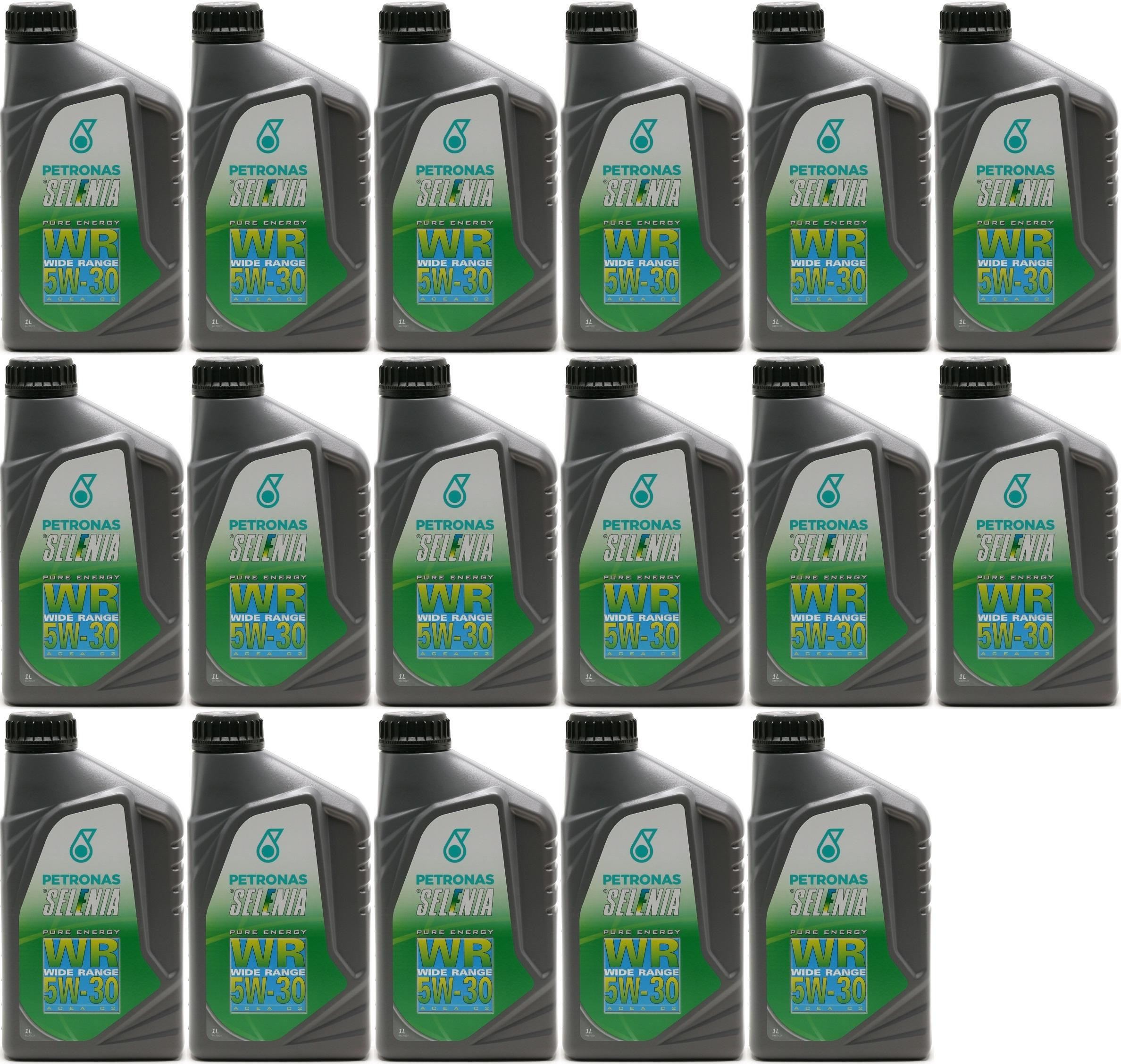 Selenia WR Pure Energy 5W-30 Motoröl 17x 1l = 17 Liter