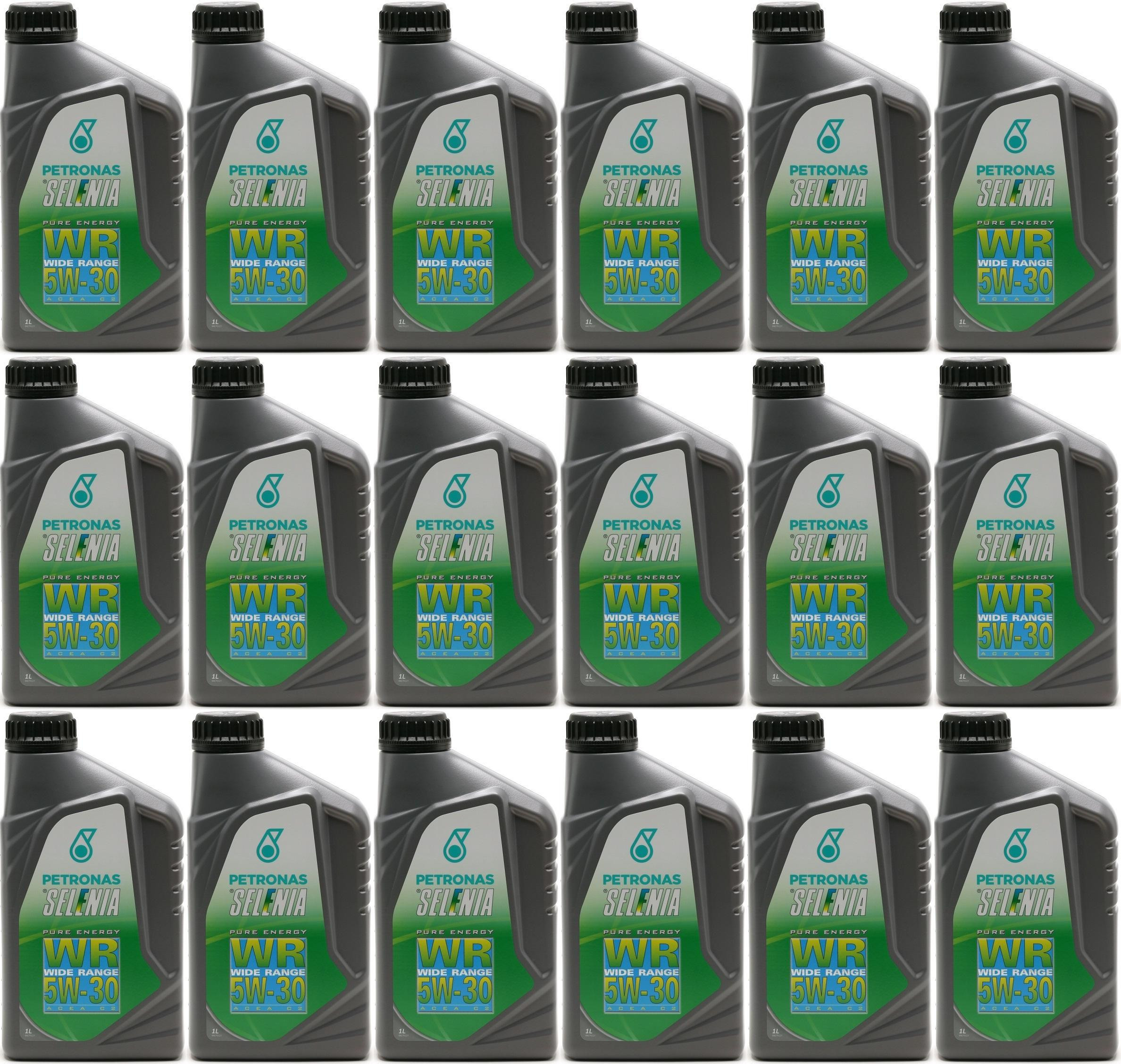 Selenia WR Pure Energy 5W-30 Motoröl 18x 1l = 18 Liter