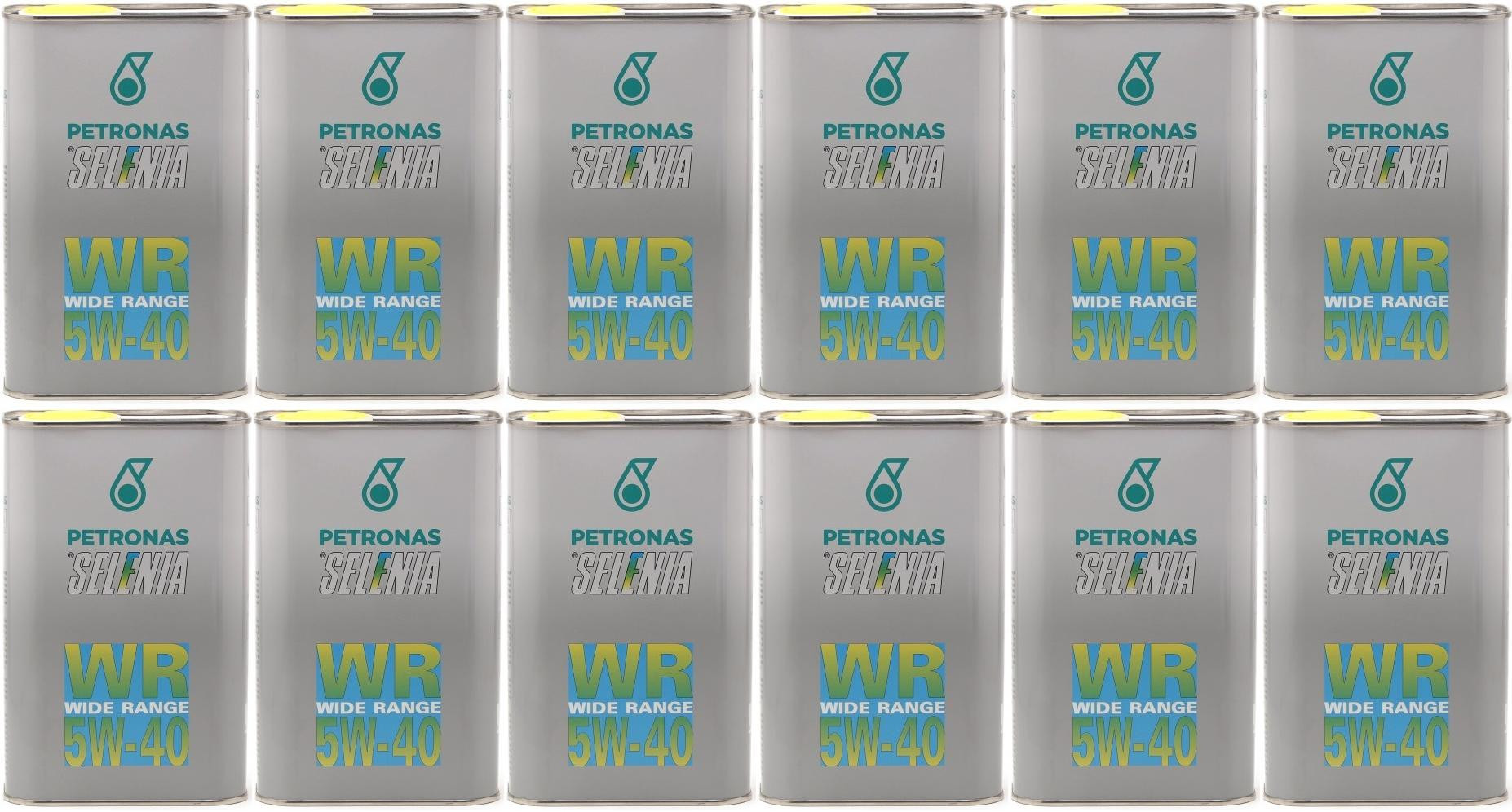 Selenia WR Wide Range 5W-40 Motoröl 12x 1l = 12 Liter