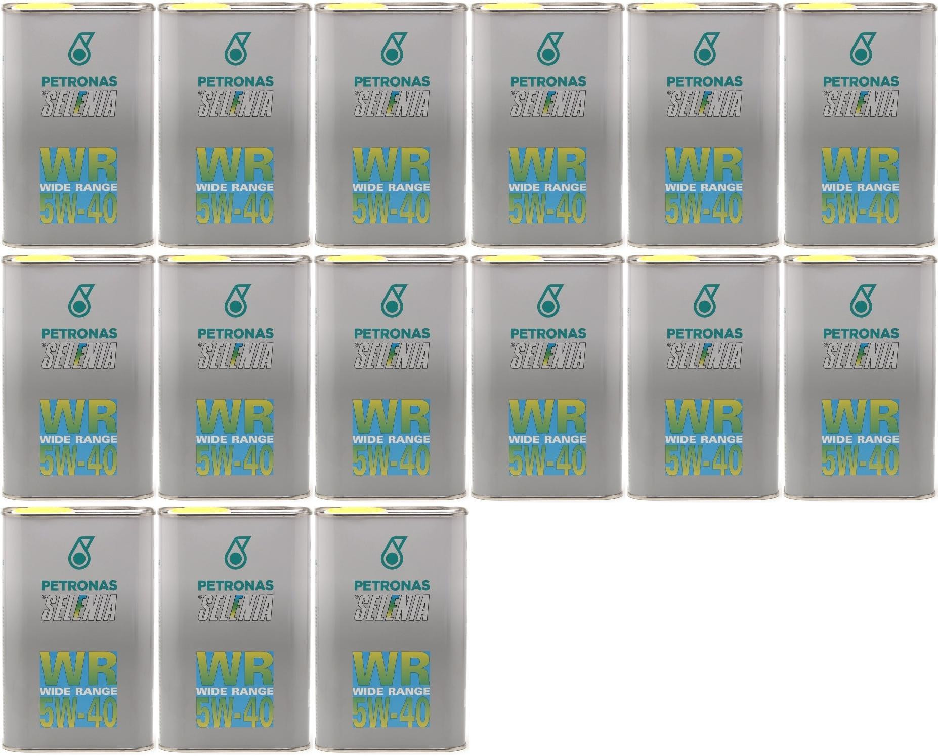 Selenia WR Wide Range 5W-40 Motoröl 15x 1l = 15 Liter