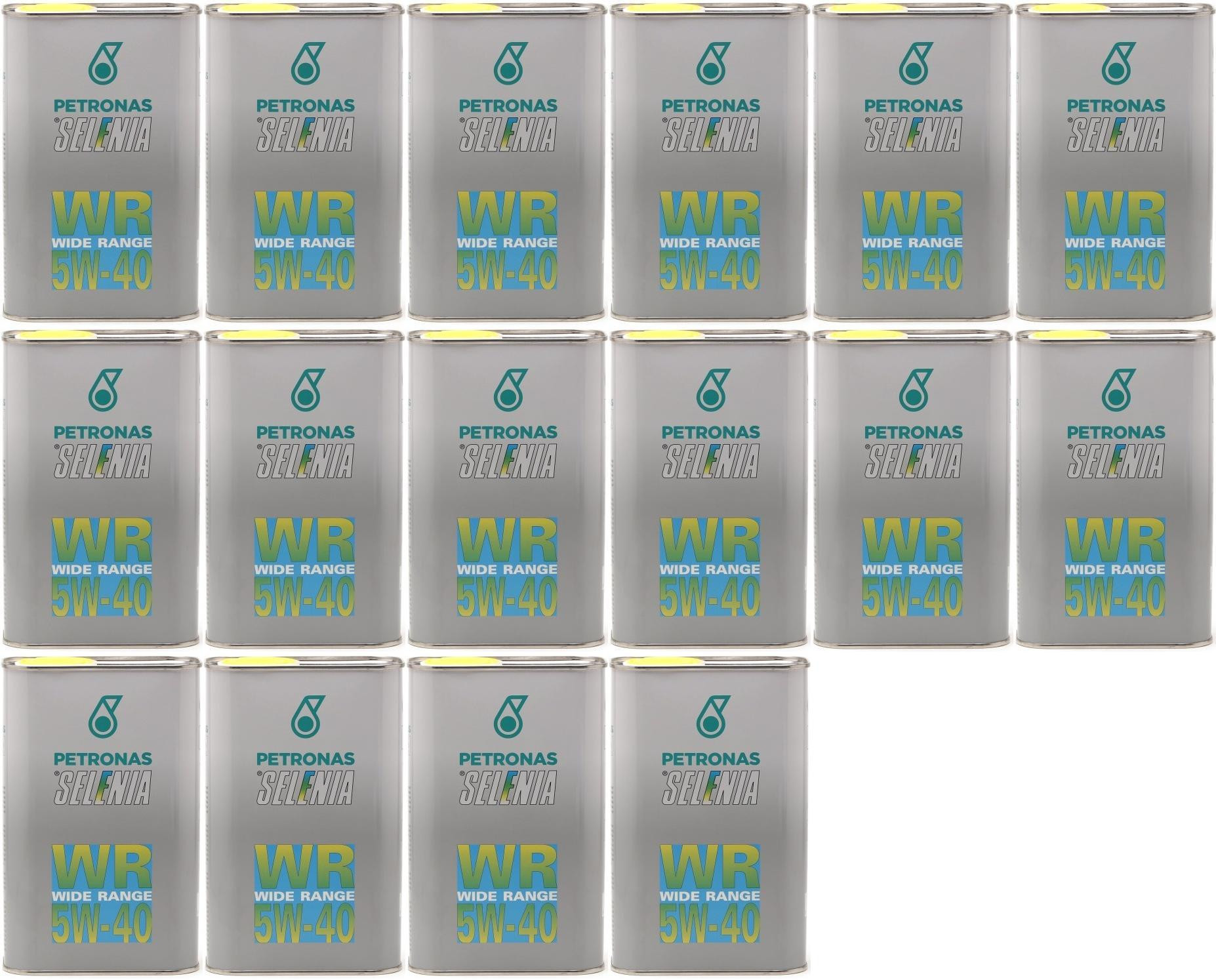 Selenia WR Wide Range 5W-40 Motoröl 16x 1l = 16 Liter