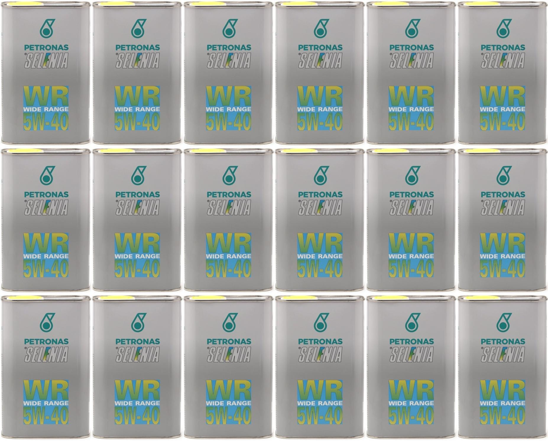 Selenia WR Wide Range 5W-40 Motoröl 18x 1l = 18 Liter