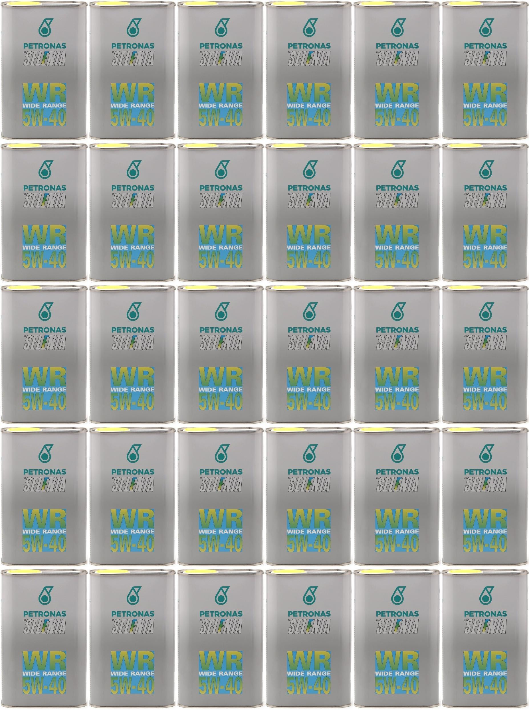 Selenia WR Wide Range 5W-40 Motoröl 30x 1l = 30 Liter