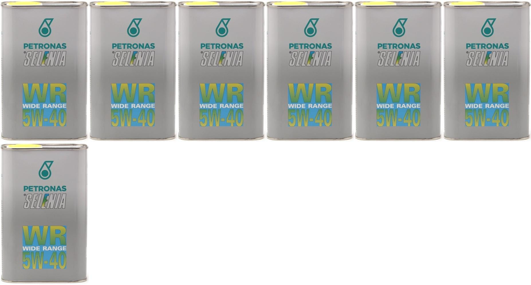 Selenia WR Wide Range 5W-40 Motoröl 7x 1l = 7 Liter
