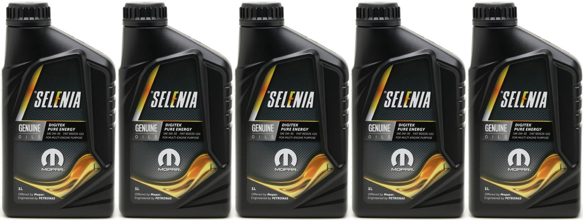 Selenia Digitek Pure Energy 0W-30 Motoröl 5x 1l = 5 Liter