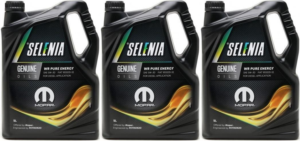 Selenia WR Pure Energy 5W-30 Motoröl 3x 5 = 15 Liter