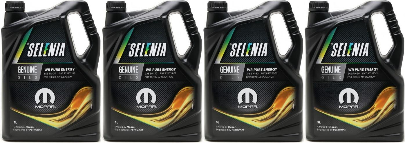 Selenia WR Pure Energy 5W-30 Motoröl 4x 5 = 20 Liter