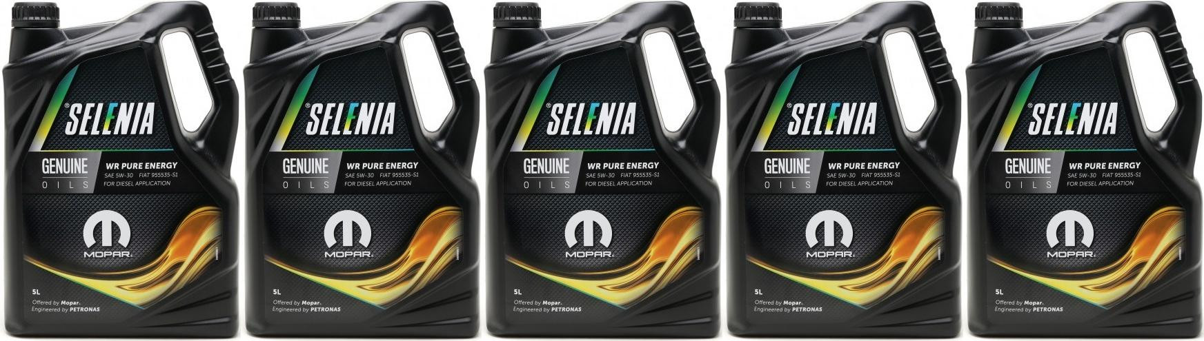 Selenia WR Pure Energy 5W-30 Motoröl 5x 5 = 25 Liter