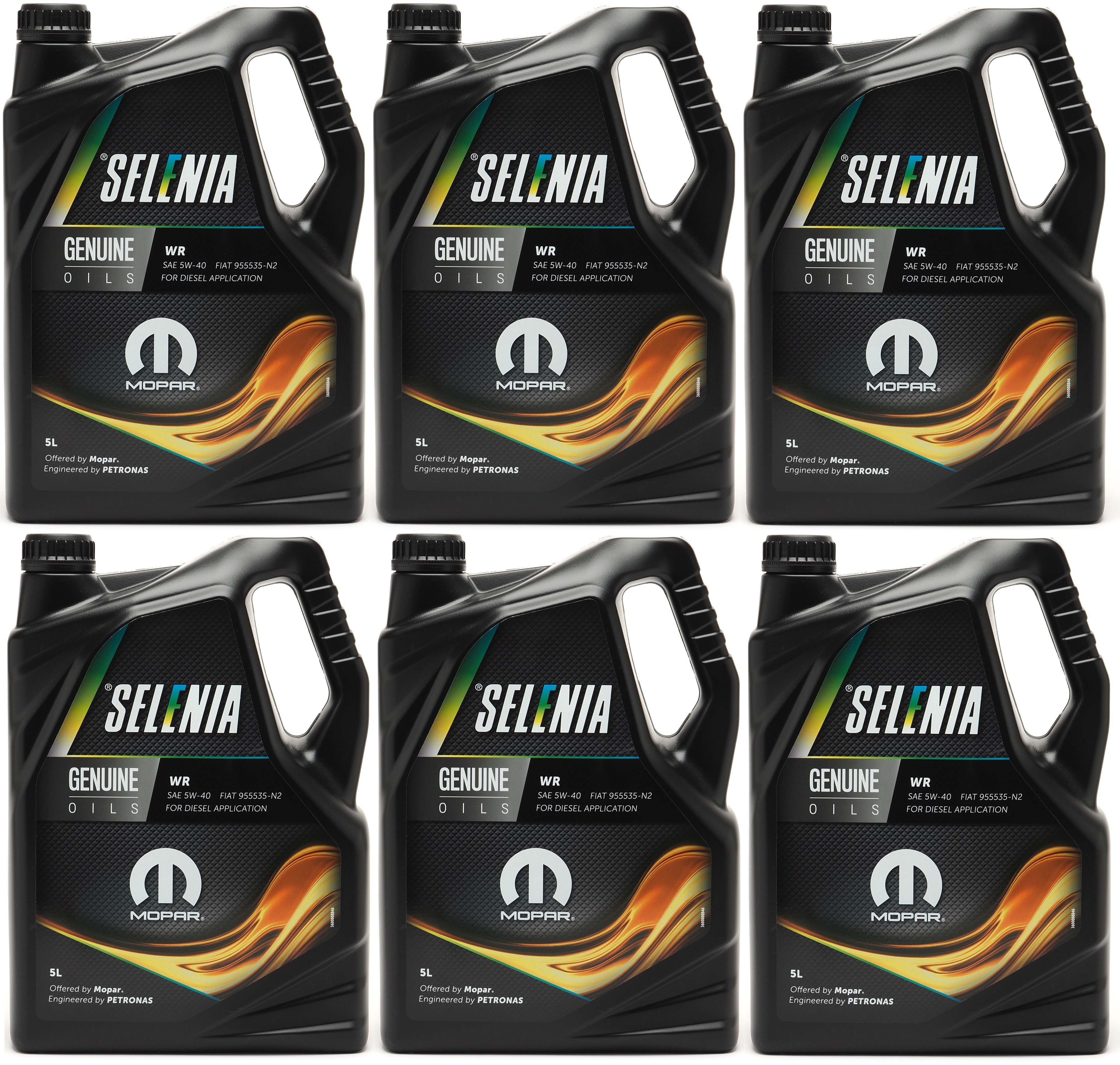 Selenia WR Wide Range 5W-40 Motoröl 6x 5 = 30 Liter