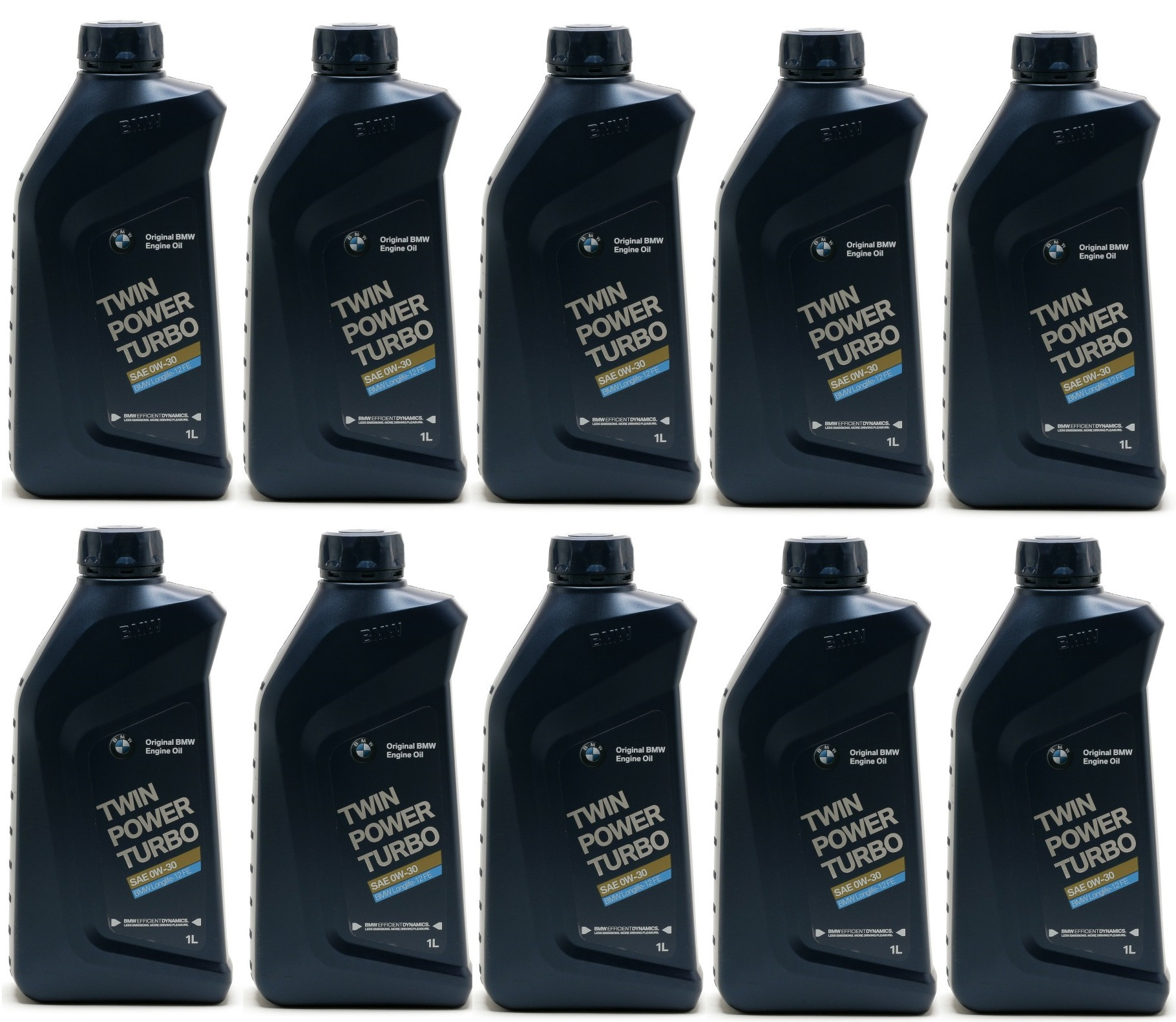 Original BMW Twin Power Turbo Longlife-12 FE 0W-30 Motoröl 10x 1l = 10 Liter