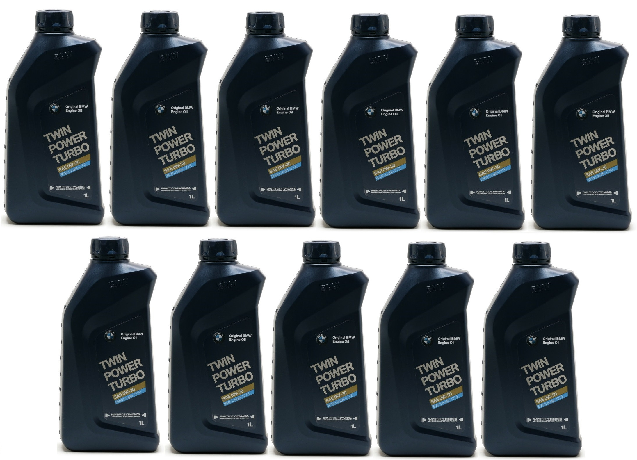 Original BMW Twin Power Turbo Longlife-12 FE 0W-30 Motoröl 11x 1l = 11 Liter