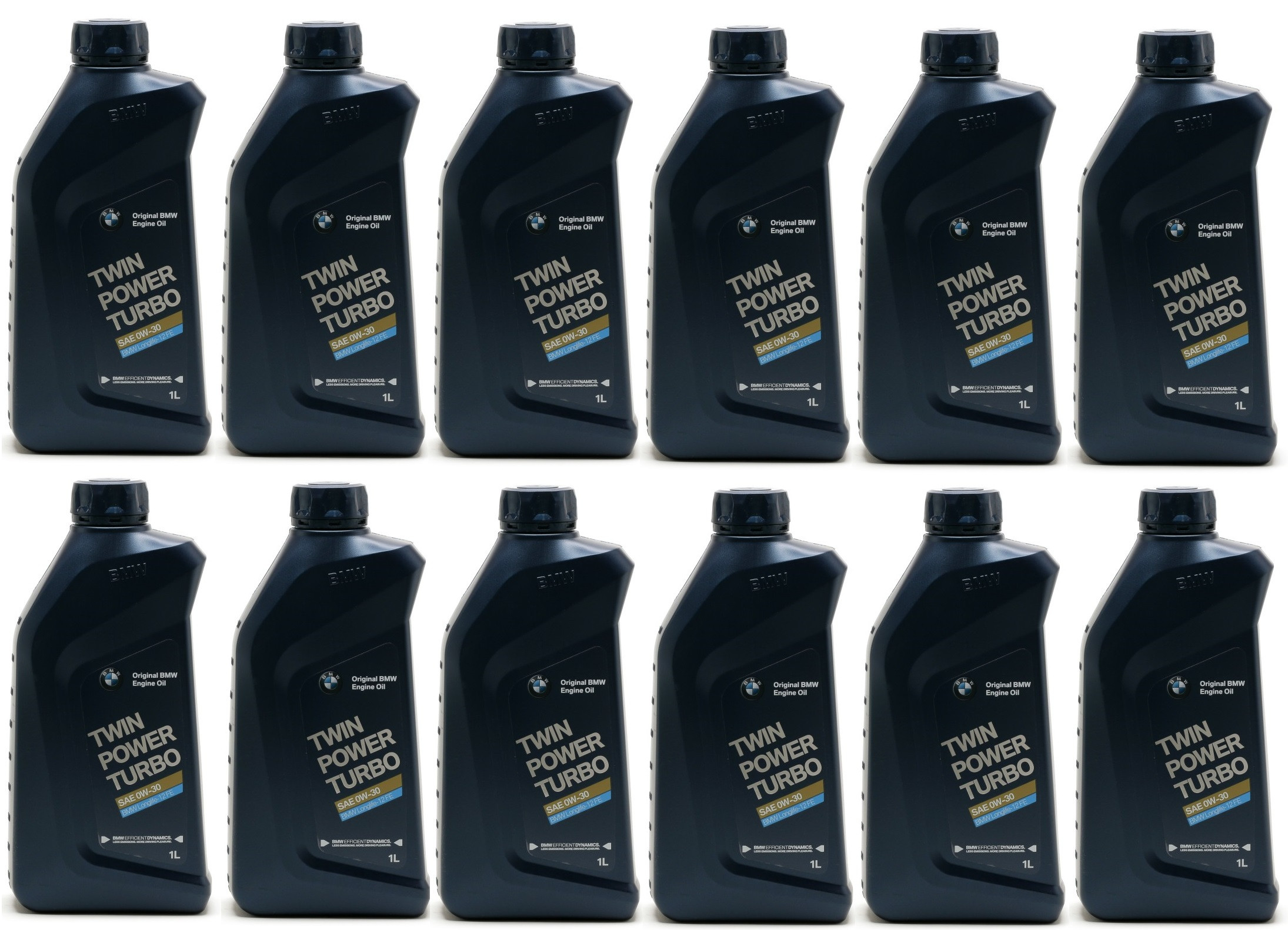 Original BMW Twin Power Turbo Longlife-12 FE 0W-30 Motoröl 12x 1l = 12 Liter