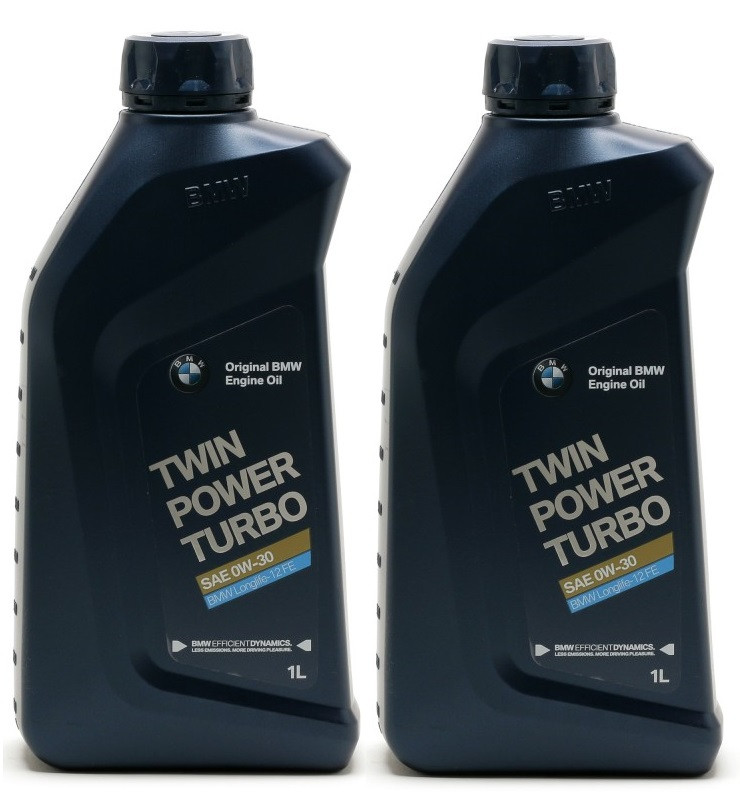 Original BMW Twin Power Turbo Longlife-12 FE 0W-30 Motoröl 2x 1l = 2 Liter