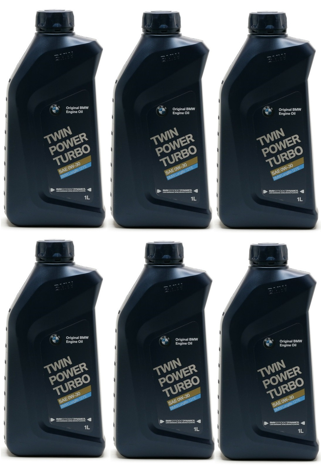 Original BMW Twin Power Turbo Longlife-12 FE 0W-30 Motoröl 6x 1l = 6 Liter