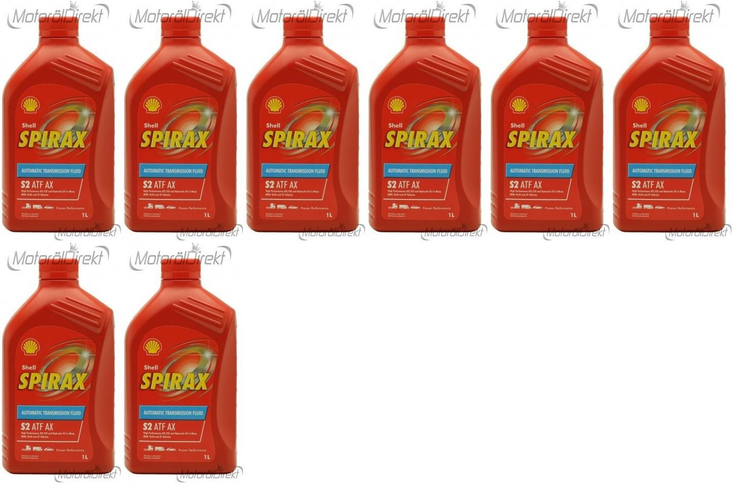 Shell Spirax S2 ATF AX Automatikgetriebeöl 8x 1l = 8 Liter