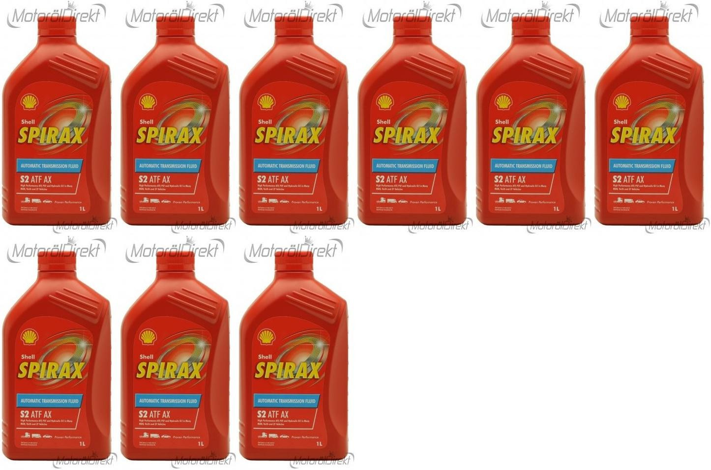 Shell Spirax S2 ATF AX Automatikgetriebeöl 9x 1l = 9 Liter