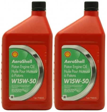 Shell Aeroshell Oil W 15W-50 2x 1l = 2 Liter