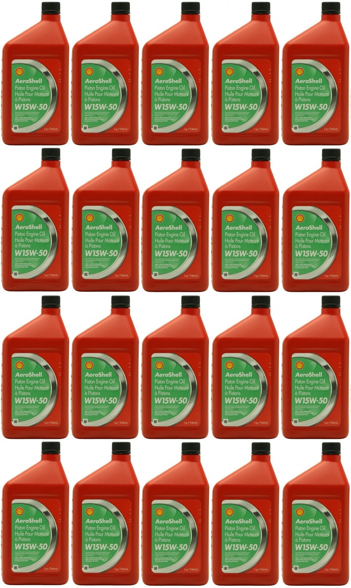Shell Aeroshell Oil W 15W-50 20x 1l = 20 Liter